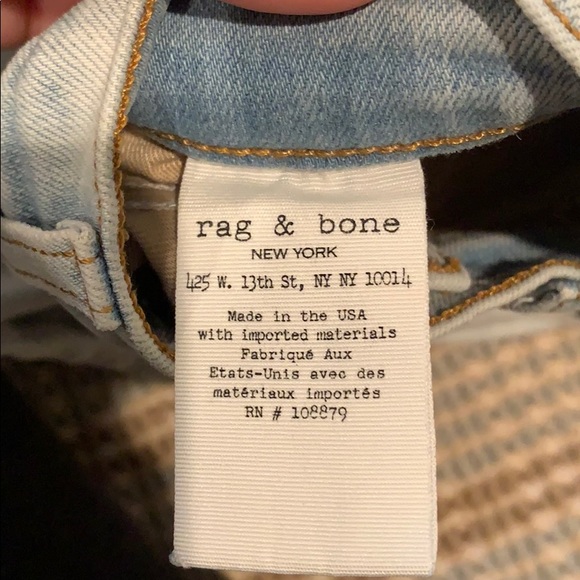 Rag and Bone jeans Size: 24 - Picture 6 of 6